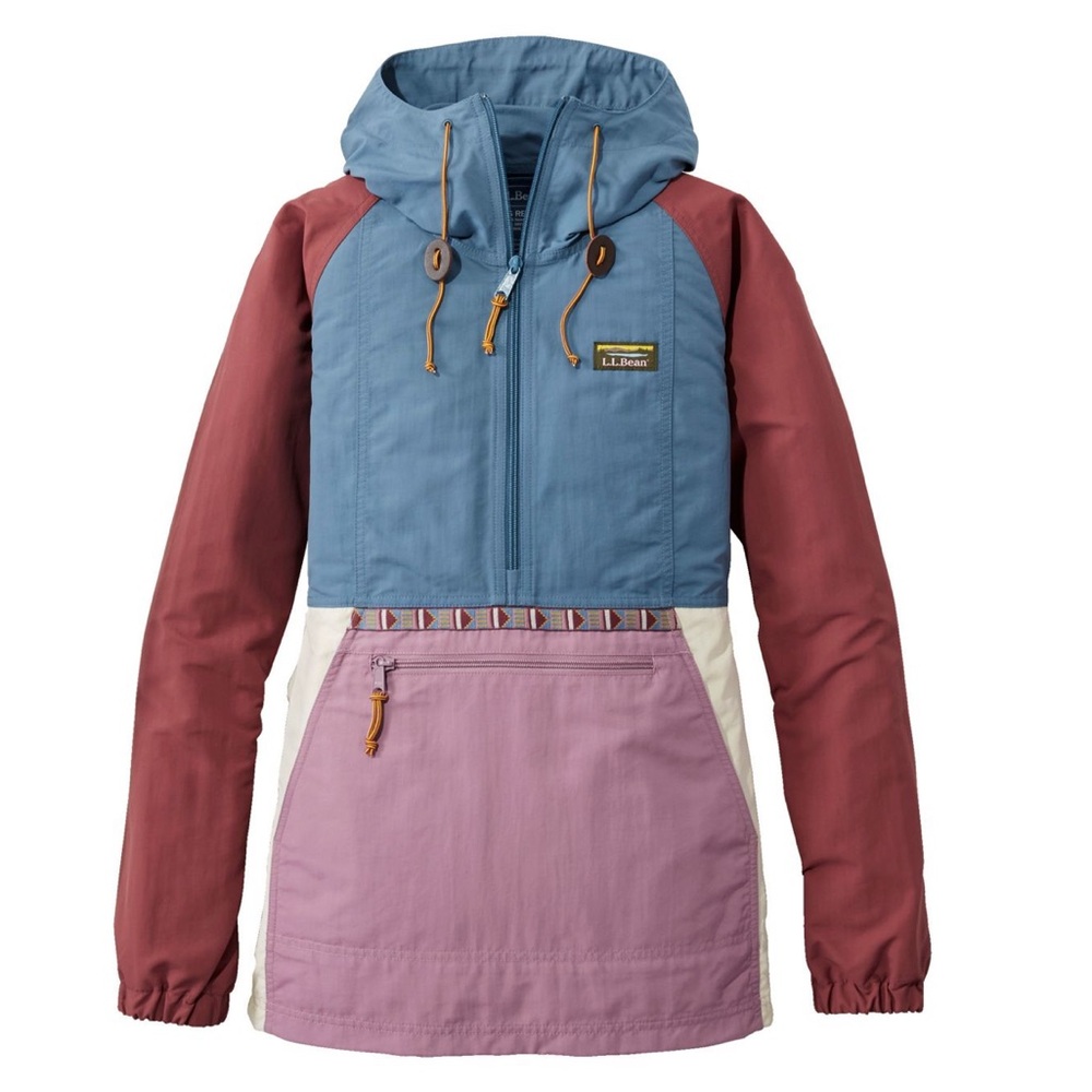 L.L.Bean - Women's Mountain Classic Anorak, Multi-Color
